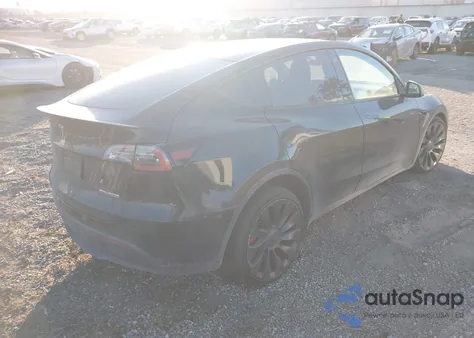 2022 Tesla Model Y Performance Dual Motor All-Wheel Drive из США, поврежденный, VIN 7SAYGDEF7NF552240